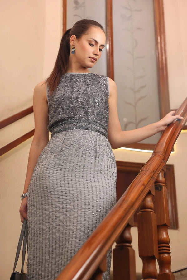 Grey Ombré Sheath