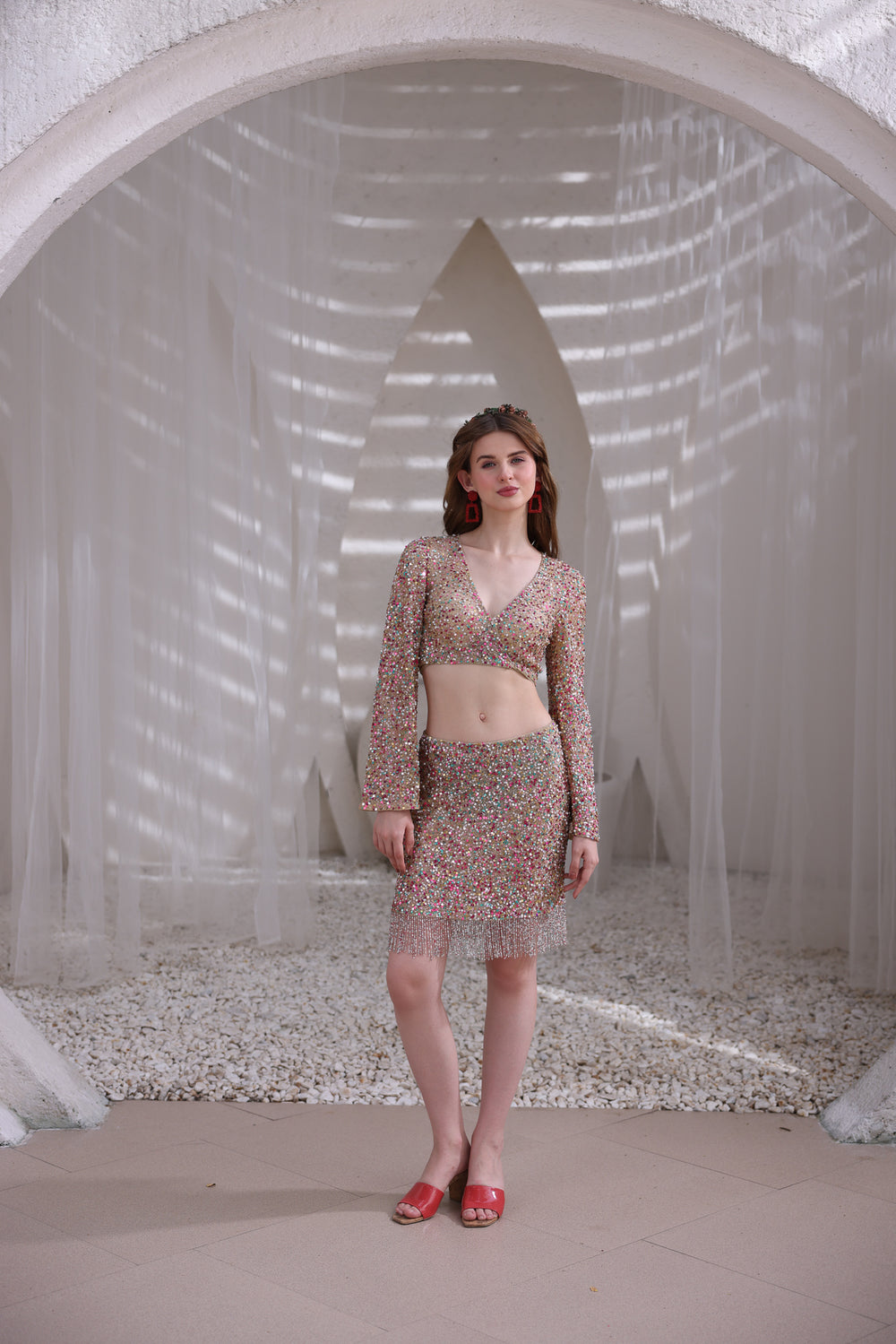 Prism Sequin Co-ord Set