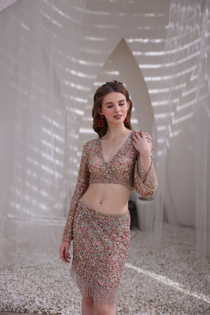 Prism Sequin Co-ord Set